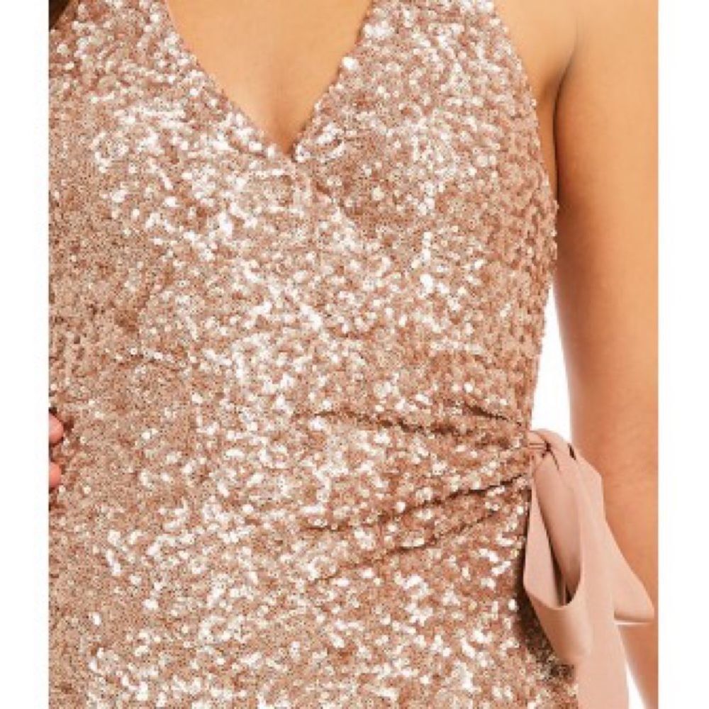 NWT Dress the Population Sequin Danielle Dress - Picture 5 of 13